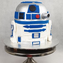 Star Wars Cake - R2D2 3D Cake (D)